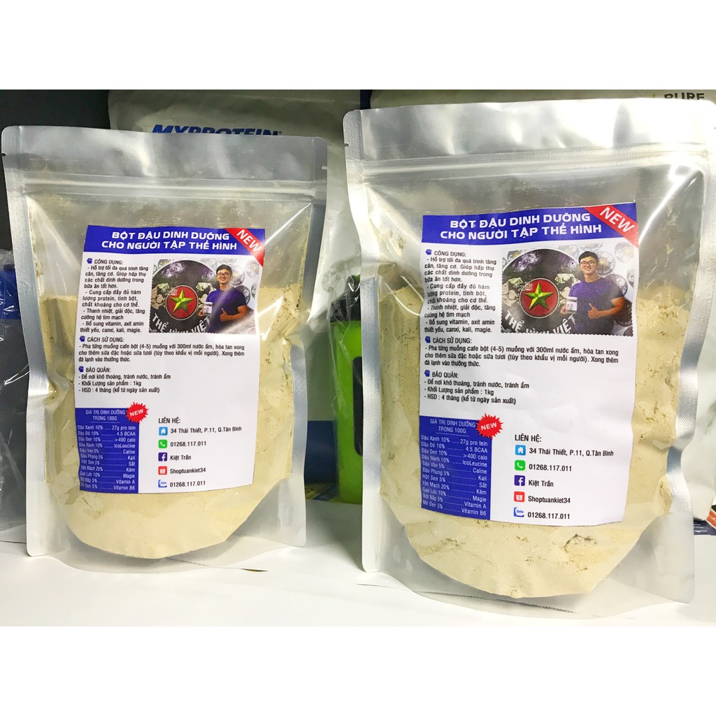 [New] Mixed Beans Bột Đậu Dinh Dưỡng Cho Người Tập Gym, Ăn chay được