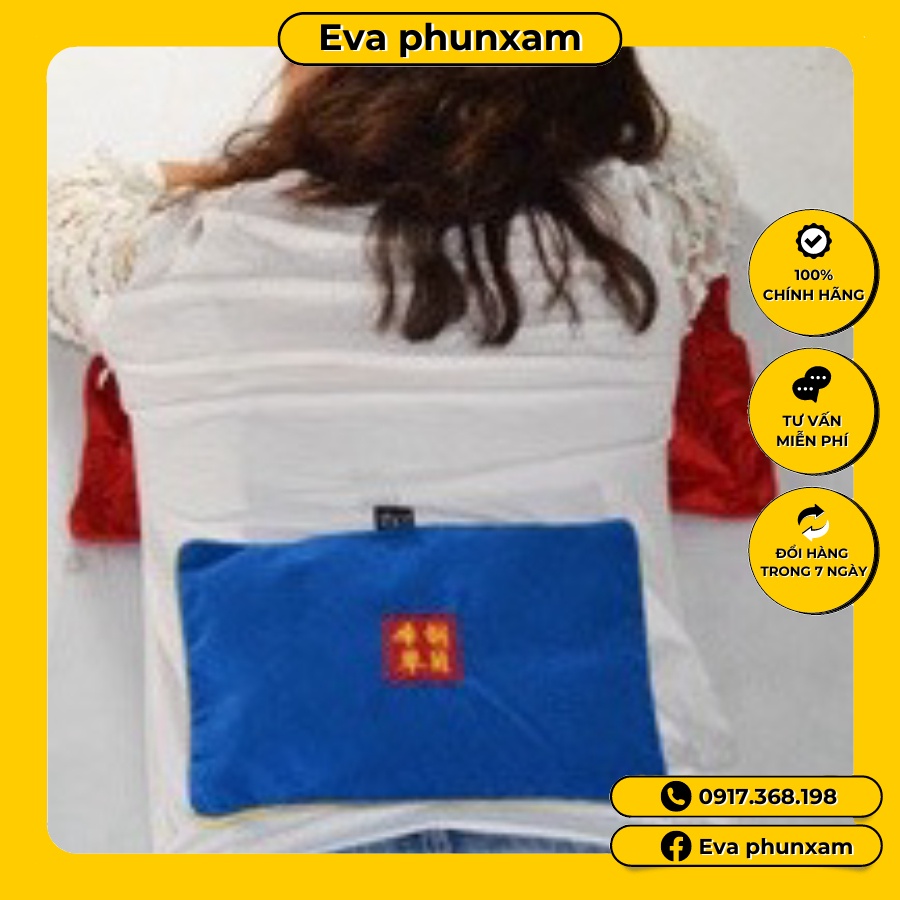 Gối chườm nóng muối   thảo mộc tự nhiên