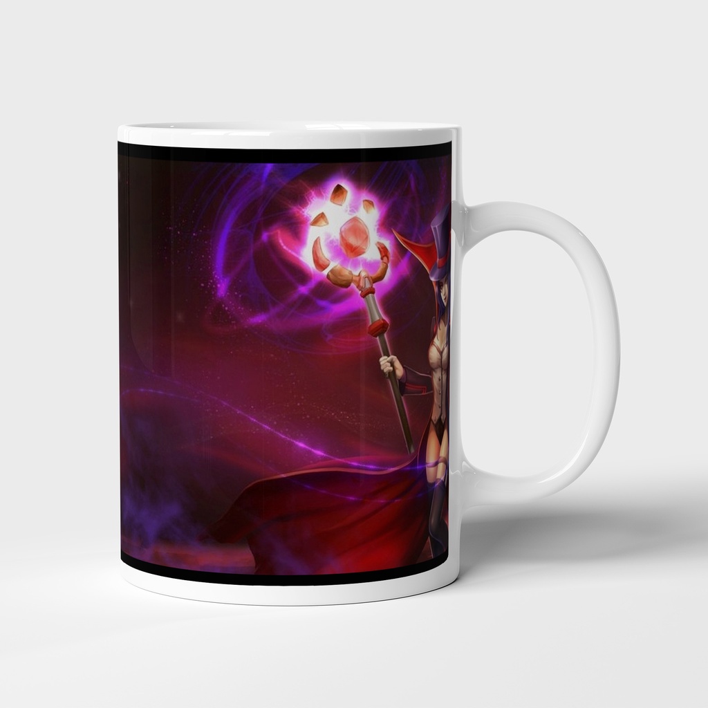 Cốc uống nước League of Legends, ly in hình LEBLANC - Mẫu 1