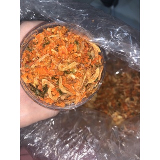 Đồ Ăn vặt Muối tôm Hành Phi 200gr (không kèm bánh)