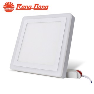 Đèn led ốp trần đổi màu 24W Rạng Đông- Vuông và tròn