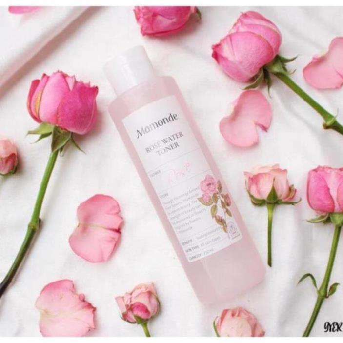 Nước Hoa Hồng⚡️𝐅𝐑𝐄𝐄 𝐒𝐇𝐈𝐏⚡️Rose Water Toner Mamonde 250ml Dành Cho Mọi Loại Da | BigBuy360 - bigbuy360.vn