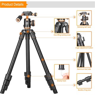 Chân Máy Ảnh Tripod & Monopod Beike Q160S Minh Đức