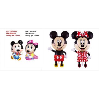 Bóng kiếng hình chuột Mickey size 80cm