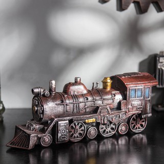 Mô hình xe lửa đồ chơi phong cách Vintage