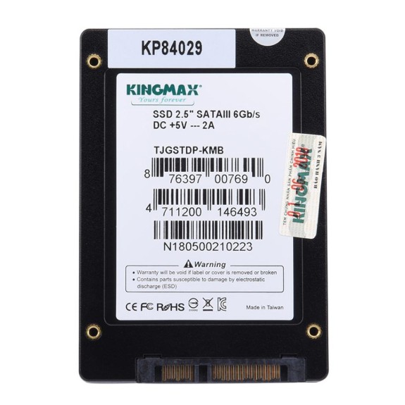 Ổ cứng SSD KINGMAX 120GB/240GB/480GB SMV32 - Bảo hành CH 36 tháng | BigBuy360 - bigbuy360.vn