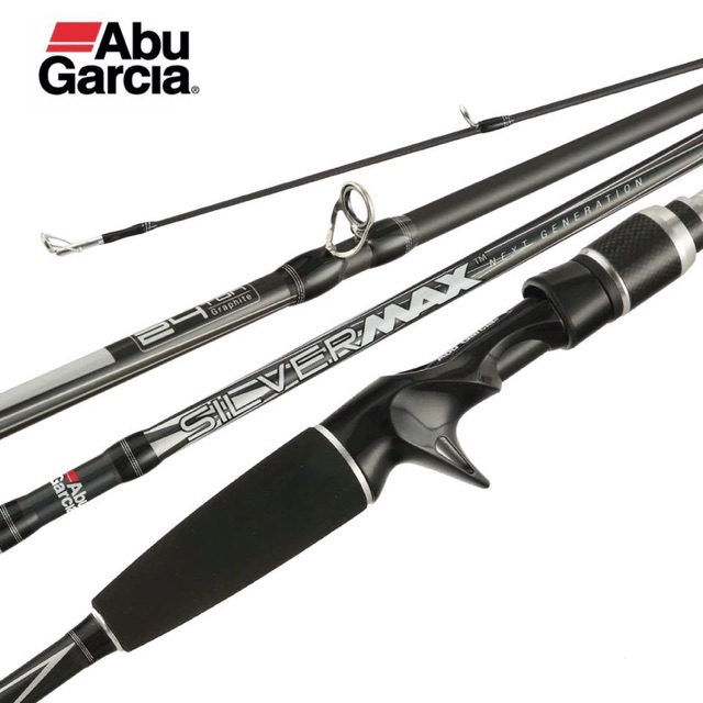 cần câu Abu Garcia SILVERMAX dài 2m4 chính hãng có cả cần máy ngang và máy đứng y hình thegioidocau