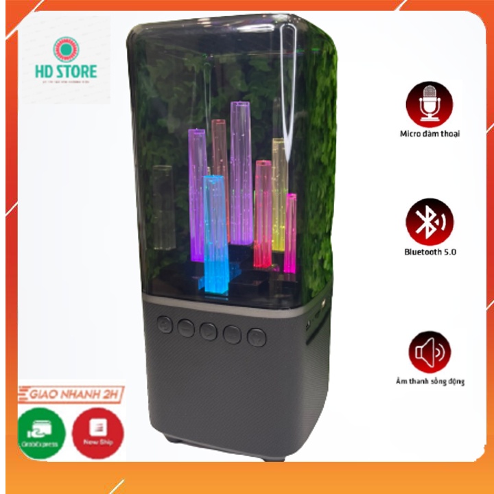 Loa Bluetooth RECHARGEABLE SPEAKER Tòa Tháp Đổi Mầu, Âm Thanh Hay Êm Dịu. Thiết Kế Đẹp Sang Trọng Lịch Lãm.