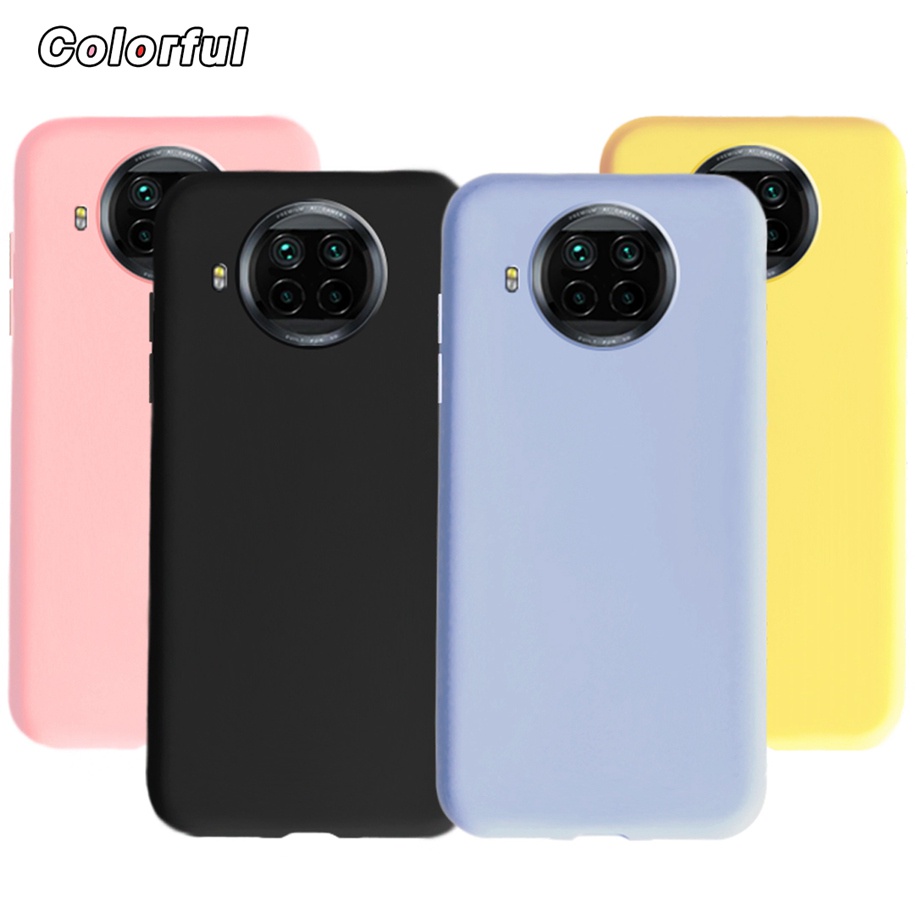 Ốp điện thoại mềm màu trơn 6.67 inch dành cho Xiaomi Redmi Note 9 Pro 5G Xiaomi Mi 10T Lite Mi10i 5G