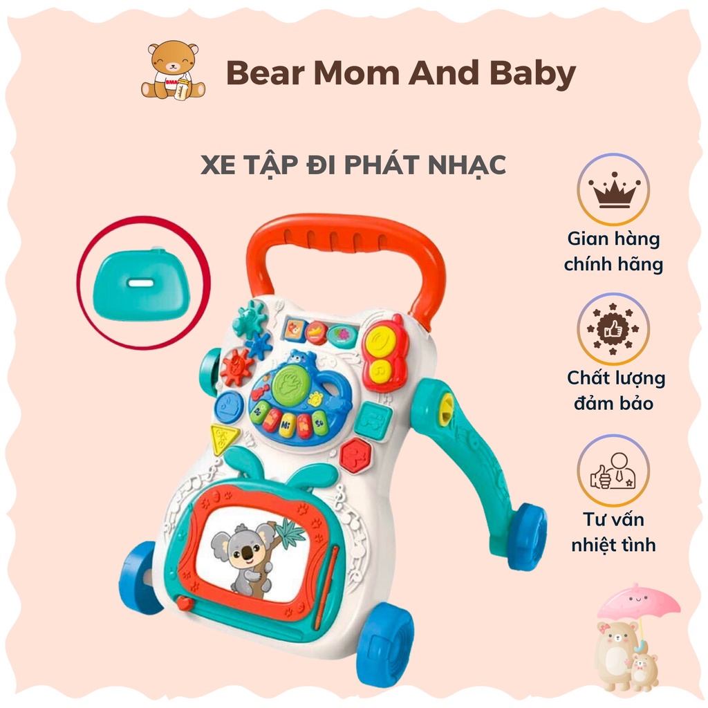 Xe tập đi phát nhạc