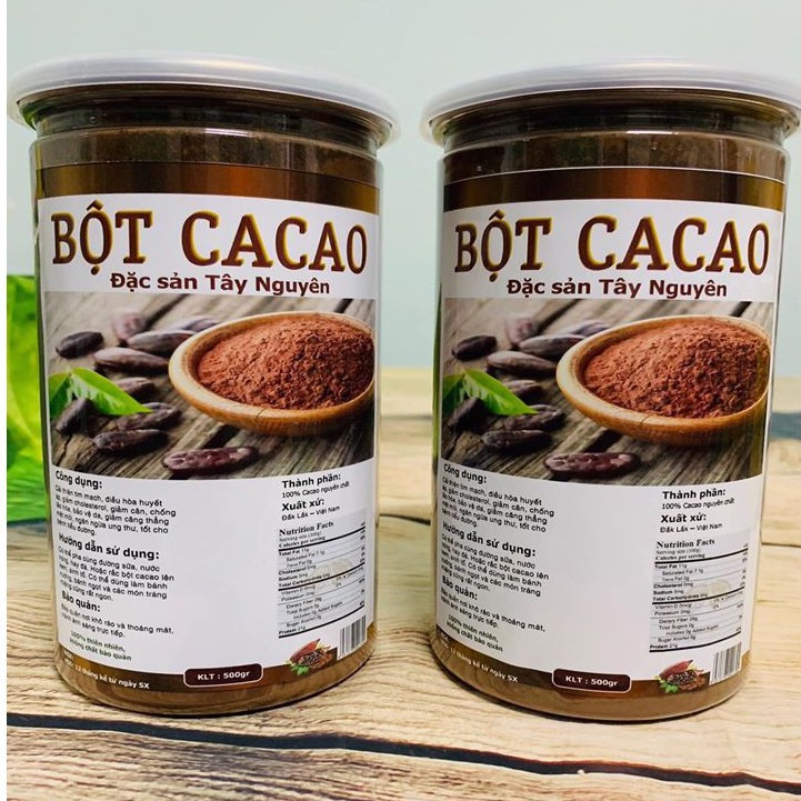 ❌❌ Bột Cacao Nguyên Chất Giảm Cân Đẹp Da 500g