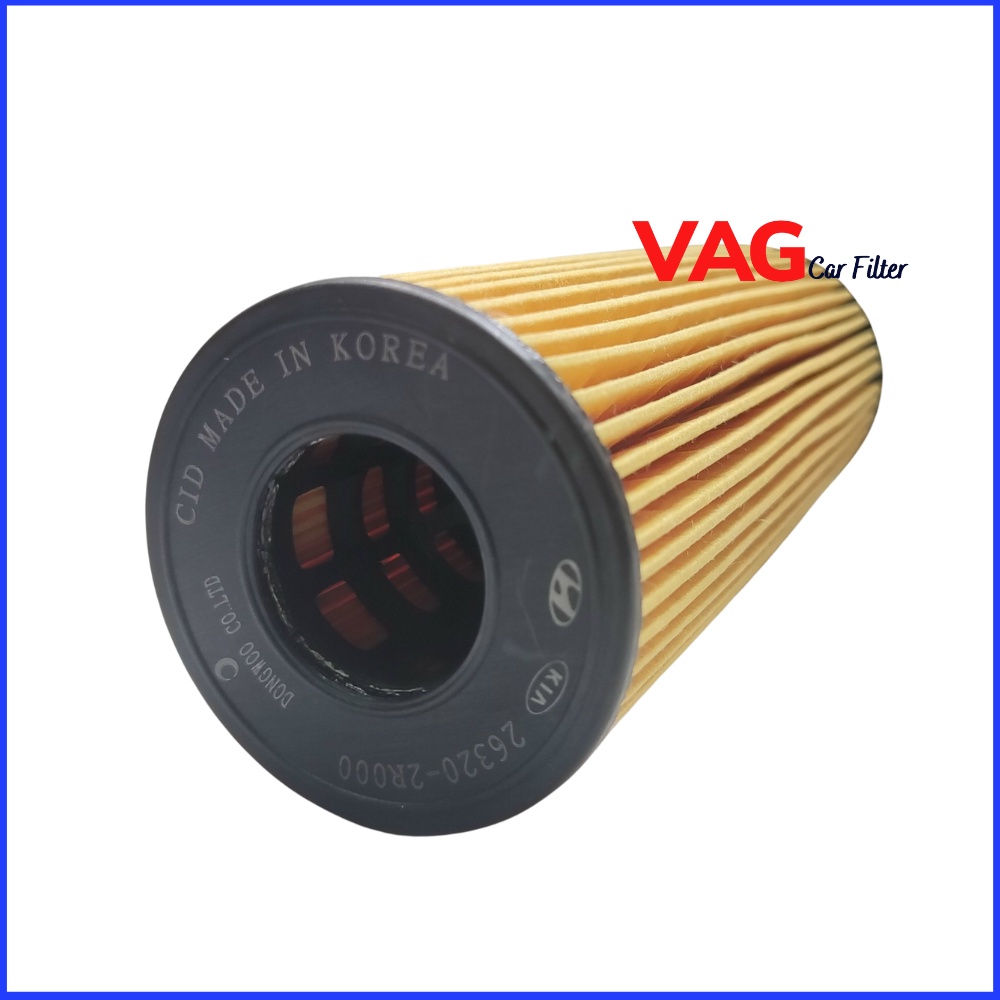 Lọc dầu máy Hyundai Santafe, Tucson, Kia carnival, Sorento 2.2 2021-  Lọc dài mã 26320 - 2R000