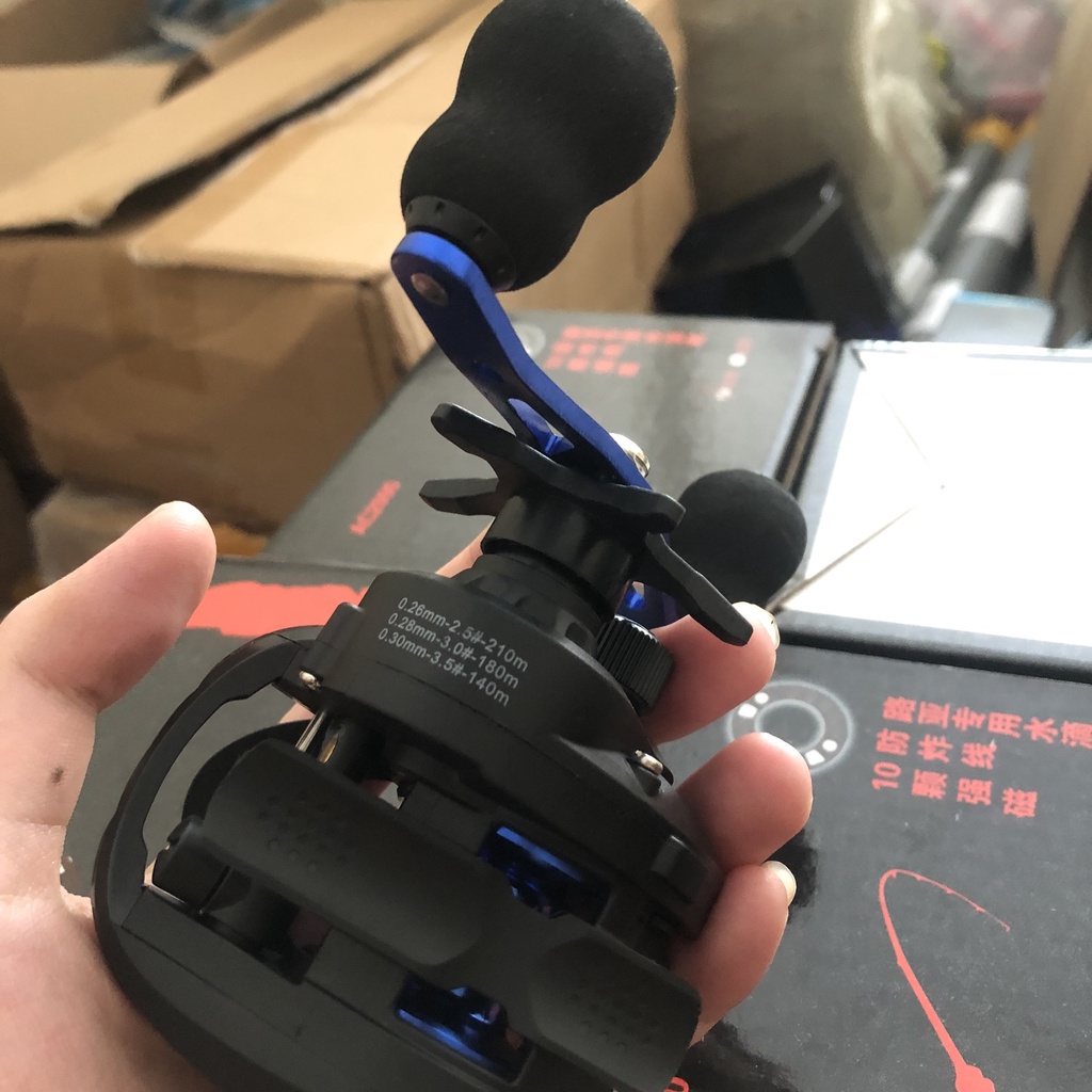 Máy câu lure máy ngang câu cá Lure Pro AC