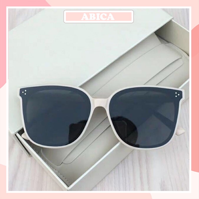 Kính mát nam nữ gọng vuông bảo vệ mắt chống tia UV, kính râm Unisex 006