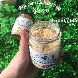 Bột nêm dinh dưỡng cho bé