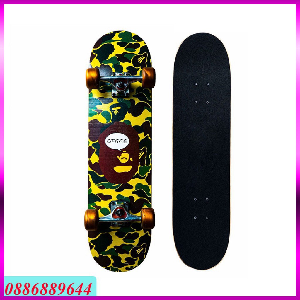 Ván Trượt Skate Board Bộ Đội Siêu Hạng 850-05 giaypatingiarechinhhang