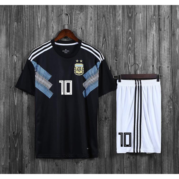 Bộ đồ thể thao bóng đá năng động cho người hâm mộ đội Quốc gia Argentina World Cup 2018