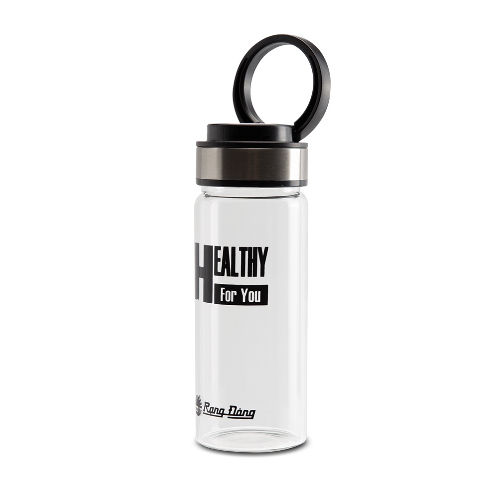 Bình nước cầm tay thuỷ tinh 450ML tiện lợi chính hãng Rạng Đông