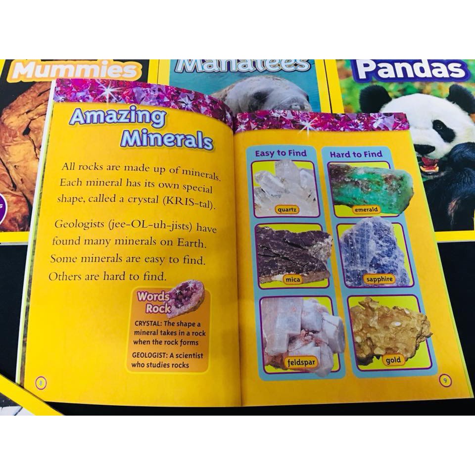 Đồ chơi - 36 QUYỂN - Bộ nhập National Geographic Kids - Level 2- 36c