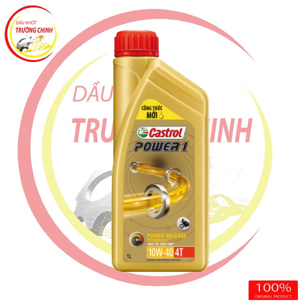 Castrol Power 1 4T 10W40 Dầu nhớt xe máy xe số giá sỉ - daukhi.com.vn