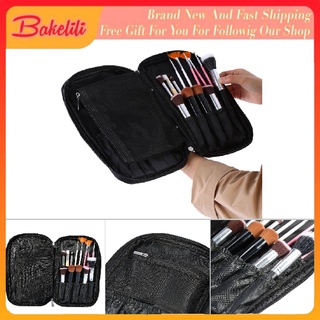 Bakelili [Bakelili] Túi Dung Cọ Trang Điểm Có Khóa Kéo Tiện Dụng