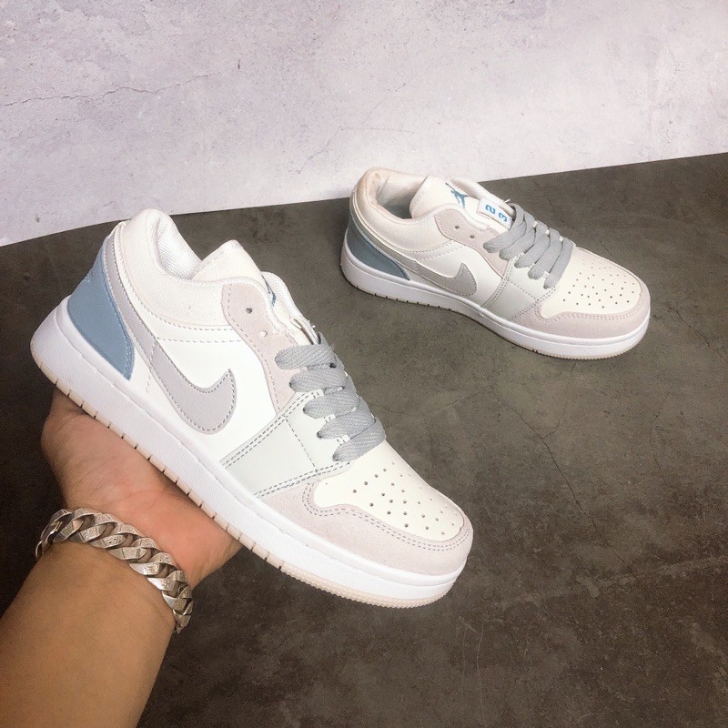 (Tặng Hộp Và Lọ Tẩy giày +bill) giày Thể Thao J.D Ghi Cổ Thấp Nam Nữ | BigBuy360 - bigbuy360.vn