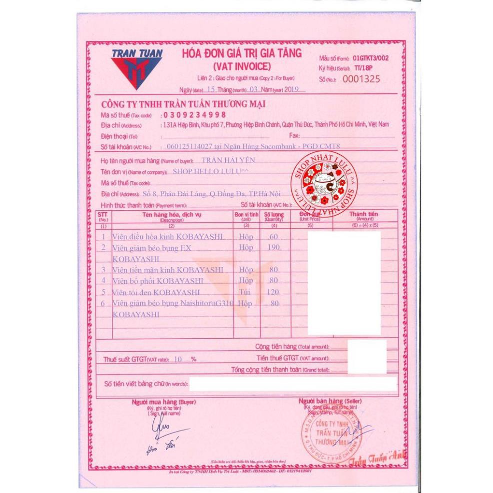 Kobayashi Viên uống bổ phổi loại 40 viên, 80 viên Nhật bản chuẩn