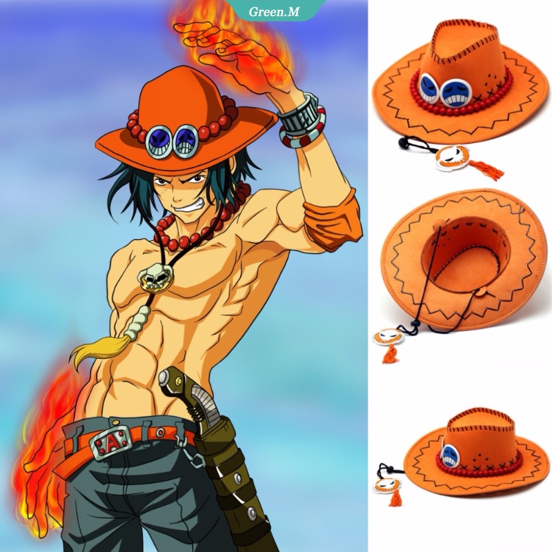 Mũ Hóa Trang Nhân Vật Ace Luffy Phim One Piece Cá Tính