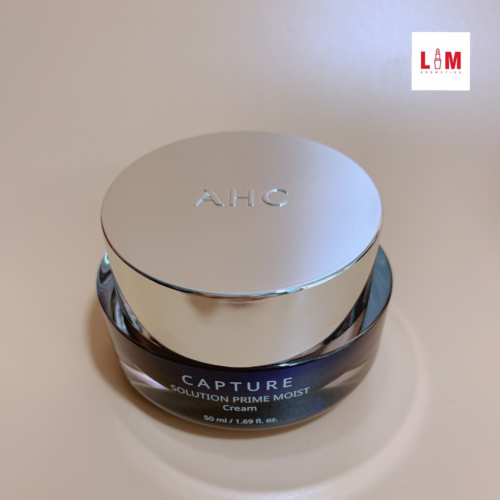 (Bản mới) Kem dưỡng da AHC Capture Solution Prime Moist Cream 50ml [Chính Hãng]