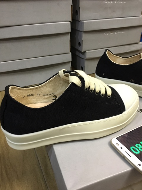 Giầy Rick Owen SF+ Fullbox bill đầy đủ