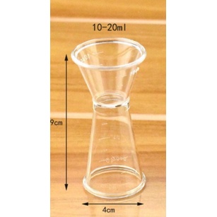 Ly đong jigger nhựa 10/20ml