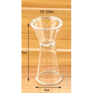 Ly đong jigger nhựa 10/20ml