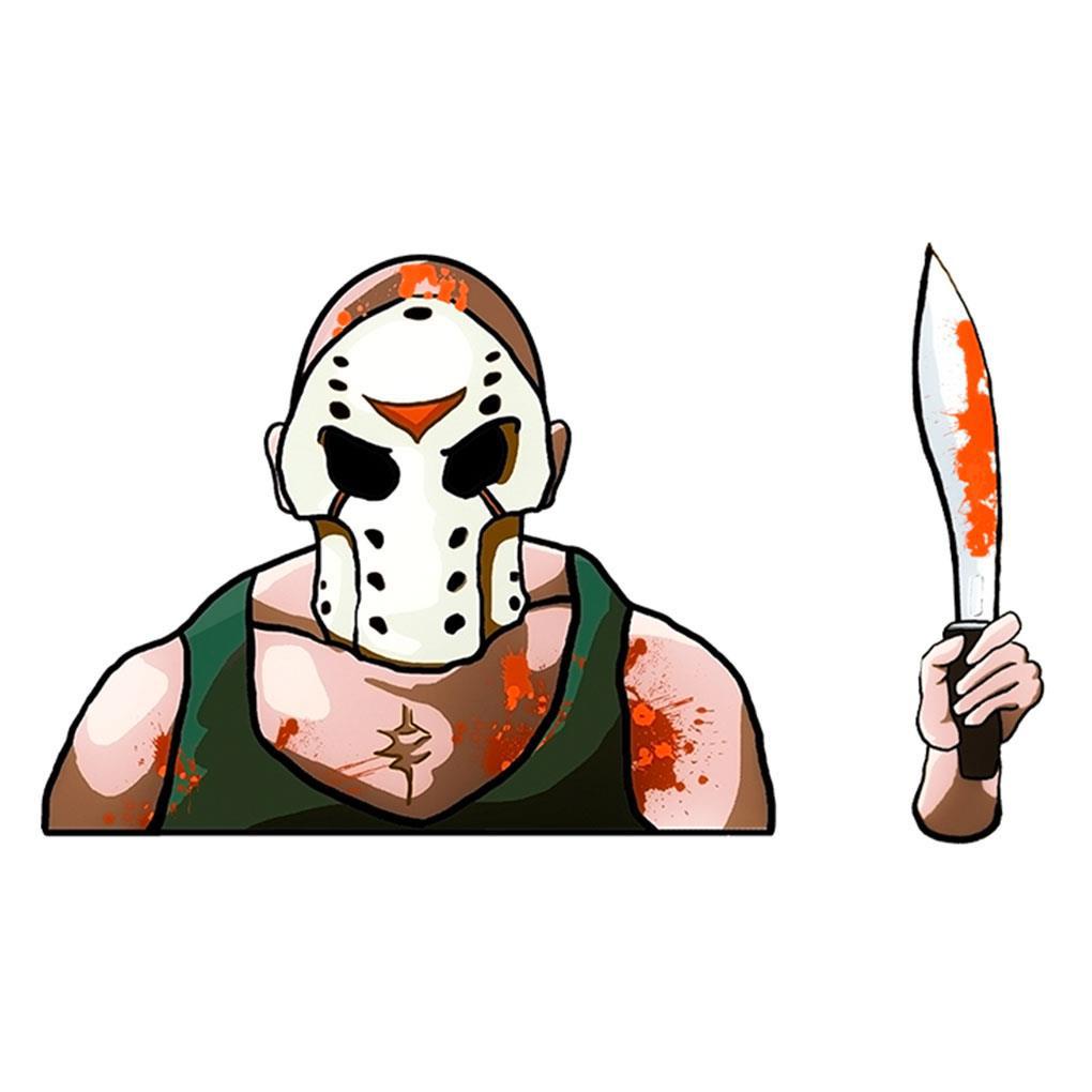 Miếng Dán Trang Trí Kính Chắn Gió Phía Sau Xe Hơi Tiện Dụng