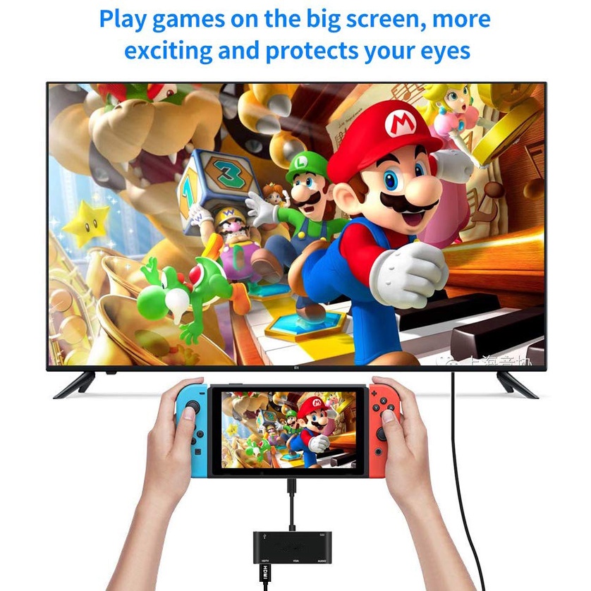 Thiết Bị Chuyển Đổi 5 Trong 1 Usb C Sang HDMI 4k VGA USB3.0 HUB PD 3.5mm Type-C Cho Laptop / Điện Thoại