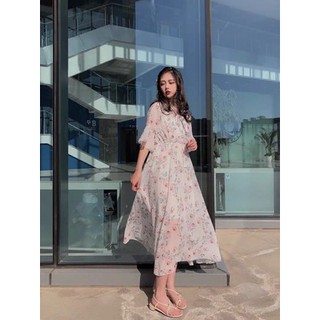 [order] váy hoa kèm ảnh thật