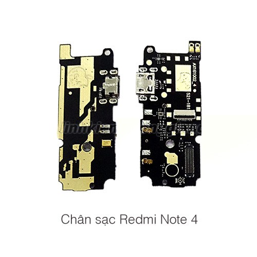 BỘ CHÂN SẠC XIAOMI REDMI NOTE 4 ZIN