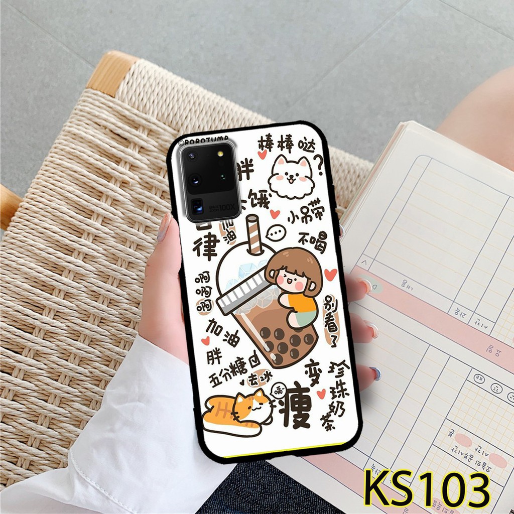 Ốp lưng Samsung S20/S20 PLUS/S20 ULTRA in hình  Bé trà sữa siêu đẹp, độc, lạ_KINGSTORE.HN_Ốp SS S20/S20 PLUS/S20 ULTRA