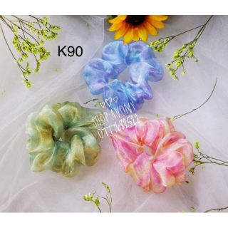 Scrunchies Voal màu loang