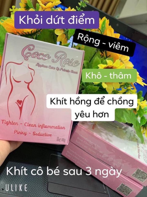 [Free Ship] Se khít vùng kín COCO ROSE hàng chuẩn mỹ check mã QR thoải mái