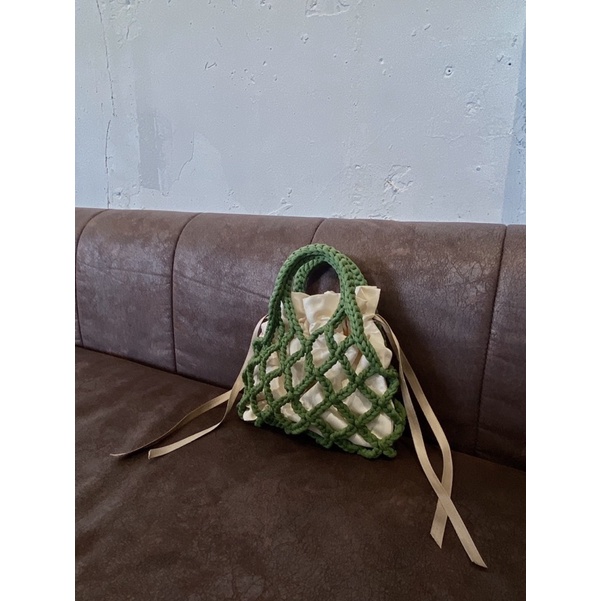 Túi đeo chéo, túi handmade Ollin - Tặng kèm 1 hoa cài handmade