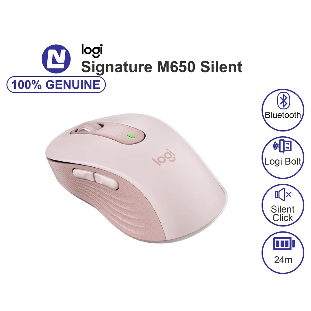 Chuột Không dây Signature M650 Silent Bluetooth