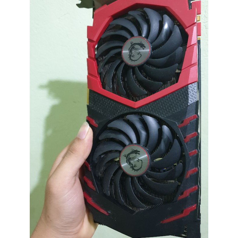 Fan ốp card màn hình Msi gamming x rx 570 580 470