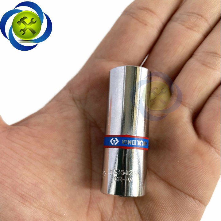 Tuýp 12mm dài 50mm loại 1/4 có 6 cạnh Kingtony 223512M