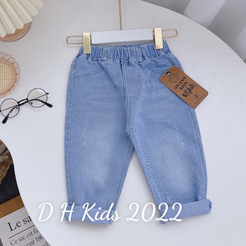 TẾT 2023: QUẦN BÒ, QUẦN JEAN dài, dày dặn cho bé trai 10-26kg