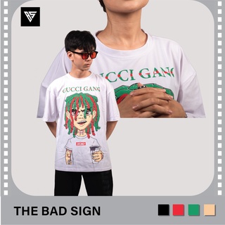 Áo thun tay lỡ The Bad Sign phông Unisex nam nữ chất liệu Premium Cotton oversize form rộng Badguy