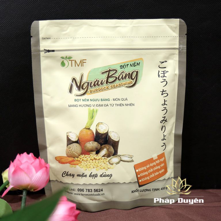 Thực Phẩm Chay - Bột Nêm Ngưu Bàng TMF, Gói 200g / 450g