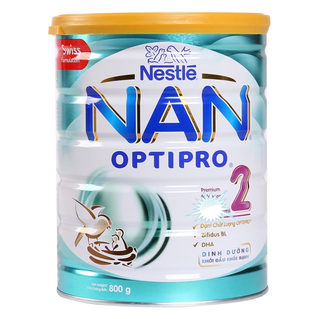 Sữa Nan Optipro số 2 800g