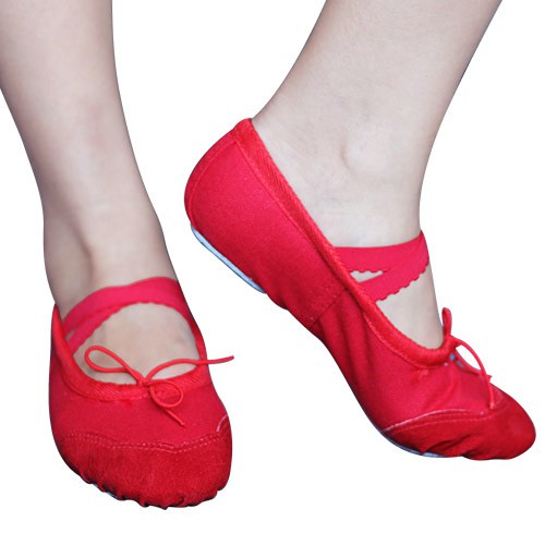 Giày Múa Đế Bệt Mũi Mềm - Màu Trắng | BigBuy360 - bigbuy360.vn