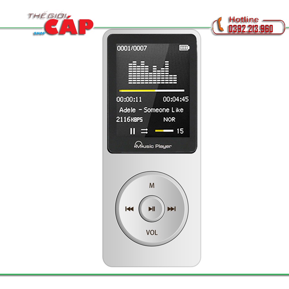 [Mã 155ELSALE giảm 7% đơn 300K] Máy nghe nhạc MP3 - Music Player F8