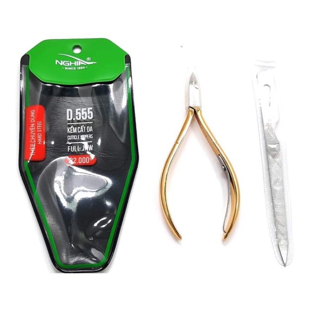 Kềm nghĩa cắt da D555, kìm nghĩa nhặt da D555